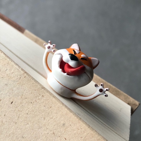 Bookmark ~ Shiba Inu Ouch! ~ Brand New! - Picture 2 of 9